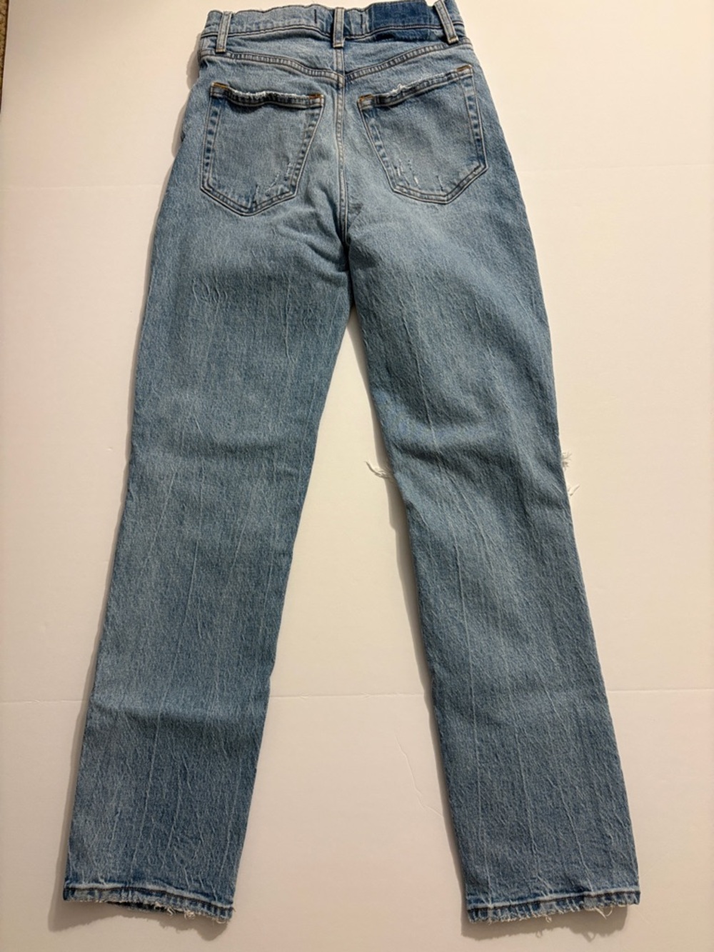 Abercrombie & Fitch Light Blue High-Rise Jeans - Picture 3 of 9